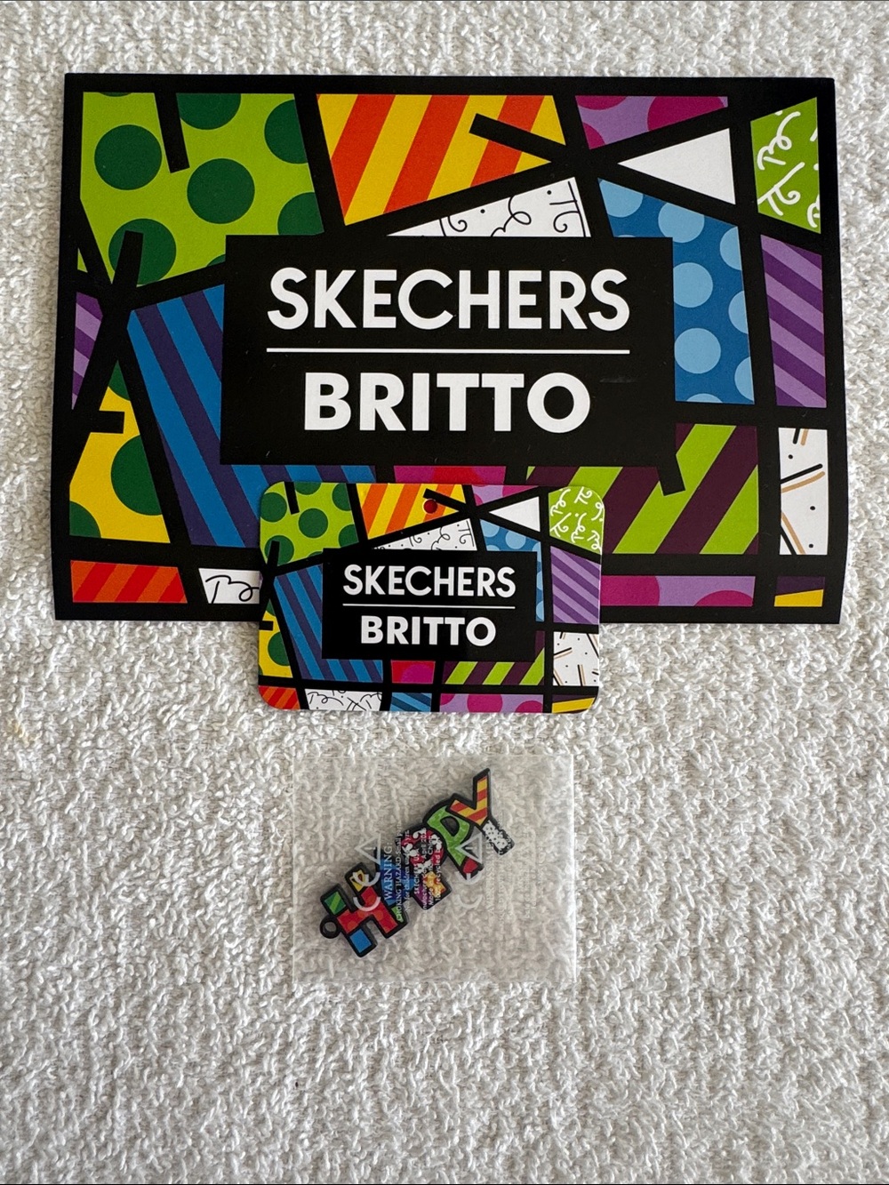 Skechers Multicolor BRITTO “Happy” Charm Accent